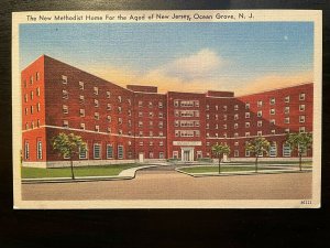 Vintage Postcard New Methodist Home for Aged Ocean Grove New Jersey