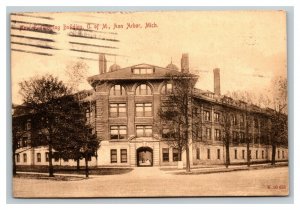 Vintage 1908 Postcard - Engineering Building University of Michigan Ann Arbor