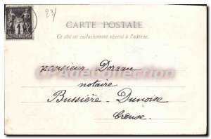 Postcard Gueret Old Church