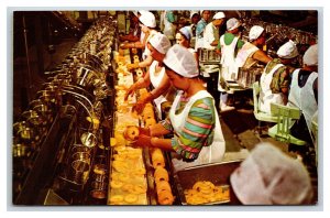 Packaging Line Machinery Dole Plantation Honolulu HI UNP Chrome Postcard V2