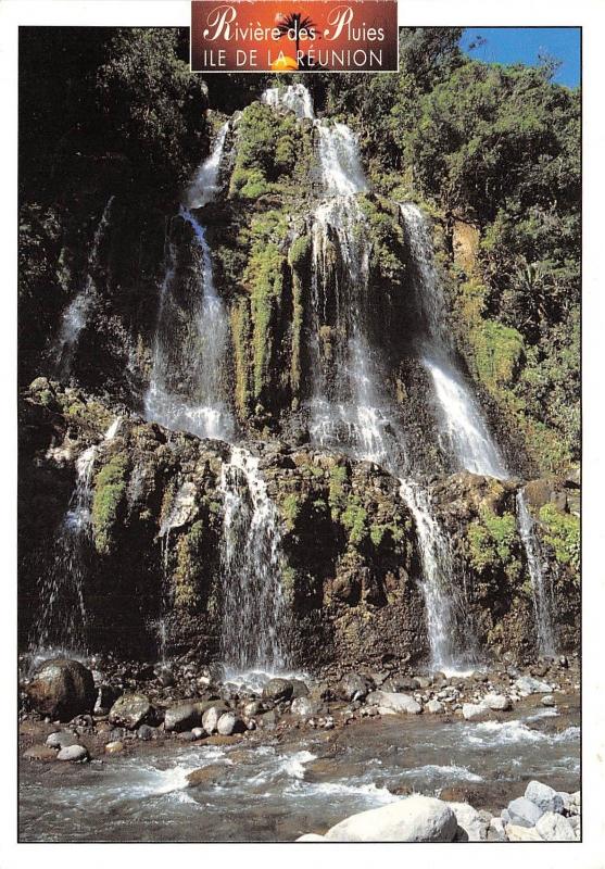 B53475 Ile de la Reunion Cascade de la Riviere des Pluies