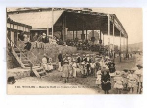 214138 FRANCE TOULON Sousle Hall du Casino Vintage postcard