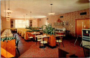 Gold House Restaurant Dining Room, Richmond Williamsburg VA Vintage Postcard R75