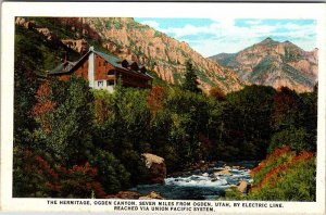 Postcard HOUSE SCENE Ogden Utah UT AK5665