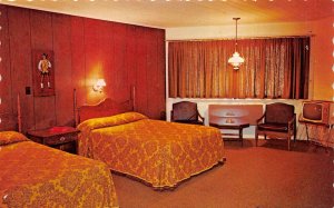 Catskill New York c1970 Postcard Rip Van Winkle Exit 21 Motor Lodge Room View