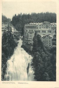 Austria Badgastein waterfall