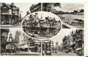 Cheshire Postcard - Views of Chester - Real Photograph - Ref TZ404