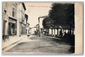 c1910 Commercy Place Dom-Calmet Meuse Grand Est France Antique Postcard