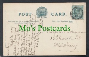 Genealogy Postcard - Norman - 35 Church Street, Didsbury    RF6339