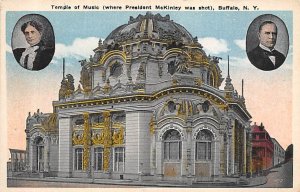 Temple Of Music Buffalo, New York NY Postcards