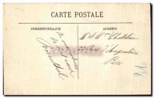 Old Postcard Compiegne Chateau and Terraces