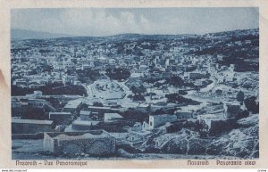 NAZARETH, Israel, 1900-1910s; Panoramic View