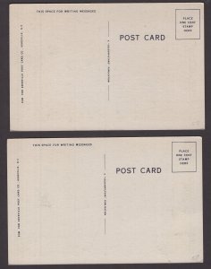 2 Scenic Postcards White Border