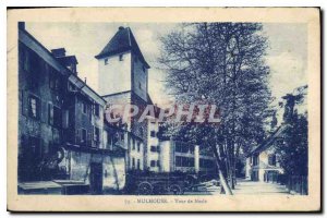 Old Postcard Mulhouse Tour de Nesle