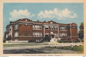 COLLINGWOOD , Ontario , Canada , 1930s ; Collegiate Institute