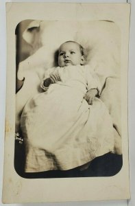 Zanesville OH Baby Thomas G Taylor 1923 Real Photo Postcard P11