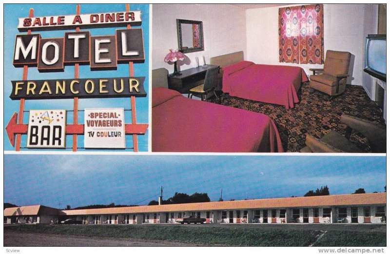 Motel Francoeur , SAINT-LOUIS-DU-HA , Quebec , Canada , PU-1985