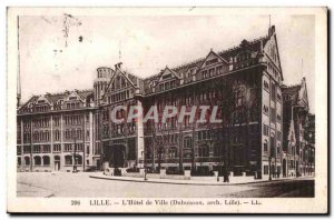 Postcard Old Lille The Hotel de Ville