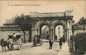 CPA La ROCHELLE-La Porte St-Nicolas (45311)