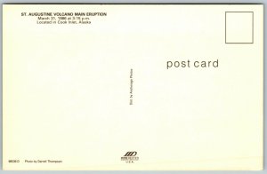 St. Augustine Volcano Eruption 1986 Cook Inlet, Alaska - Postcards 