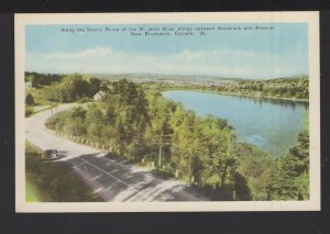 NB Between Aroostook and Andover Scenic Route St. John River Valley Old Car - WB