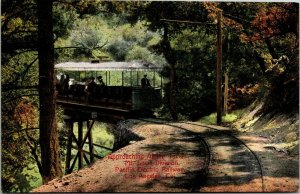 Postcard CA Los Angeles Approaching Alpine Tavern Mt. Lowe Division, C. 1910 A9