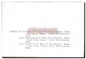 Old Postcard Parma Church Mistress S Mary of Steccata Moses Viergs Three Wise...