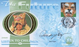 Terry Wogan Listen To The Children Hand Signed Benham FDC