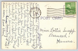 Louisville Kentucky~4 Labeled Views of Churches~Vintage Linen Postcard