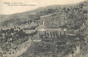 Lot 9 postcards Subiaco il Sacro Speco Shrine of the Sacred Cave of St. Benedict