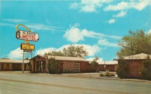 Dexter El Patio Motel US Highway 66 Holbrook Arizona Postcard Reed 20-719