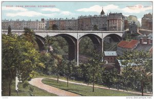 EDINBURGH, Scotland, 1900-1910´s; Dean Bridge