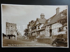 Gouldhurst: The Parish Church & Star and Eagle Hotel RP c1957