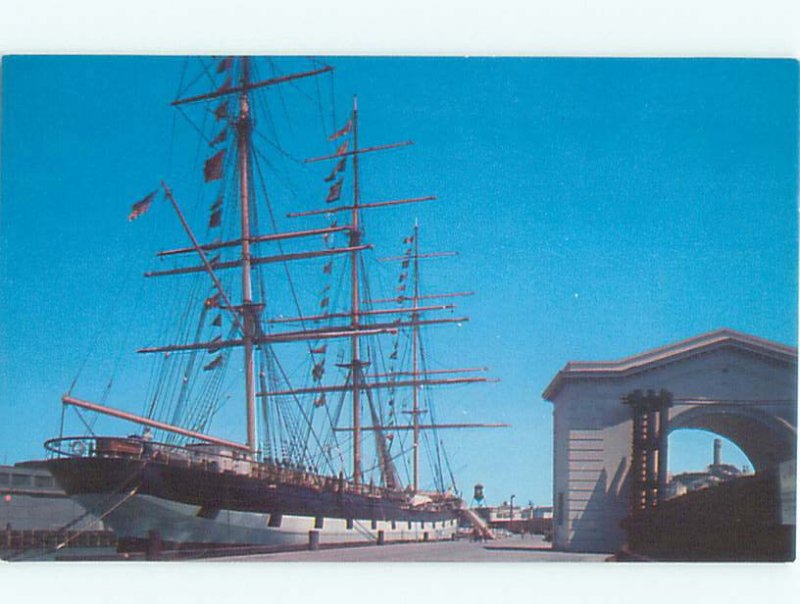 Pre-1980 FISHERMAN'S WHARF PIRATE SHIP San Francisco California CA AF4015