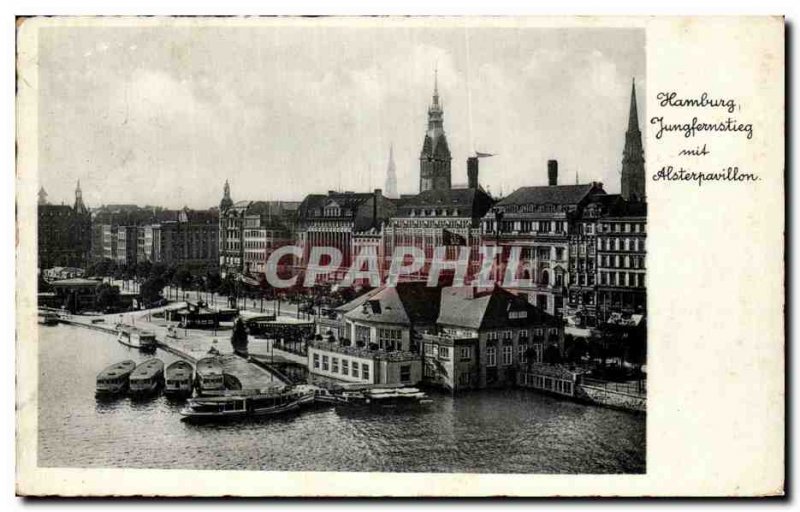 Old Postcard Hamburg