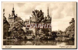 Old Postcard Schloss Budapest Vajdahunyad Castle Vajdahunyad Castle of Vajdah...