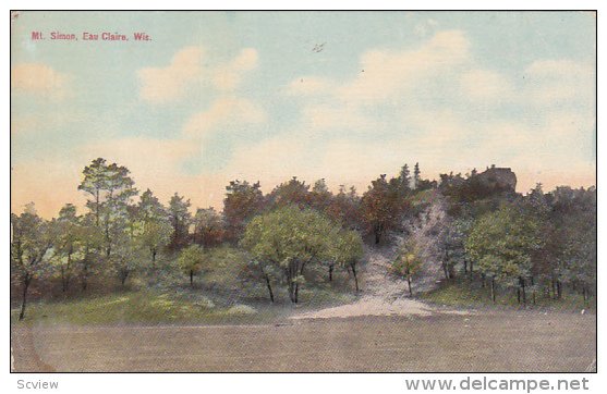 Mt. Simon, Eau Claire, Wisconsin, 1900-1910s