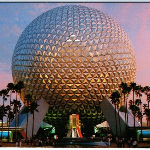 c1980s Orlando, FL Disney World Spaceship Audio-Animatronics EPCOT Chrome PC M16