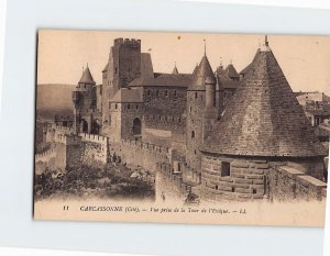 Postcard Vue prise de la Tour de l Evêque Carcassonne France