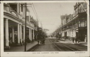 Cape Town South Africa Main St. Claremont Used Real Photo Postcard