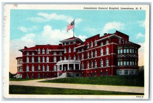 1948 Jamestown General Hospital Jamestown New York NY Vintage Antique Postcard 