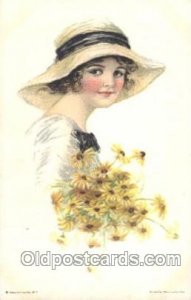 Alice Luella Fidler (USA) Artist PostcardAmerican Girl No. 24