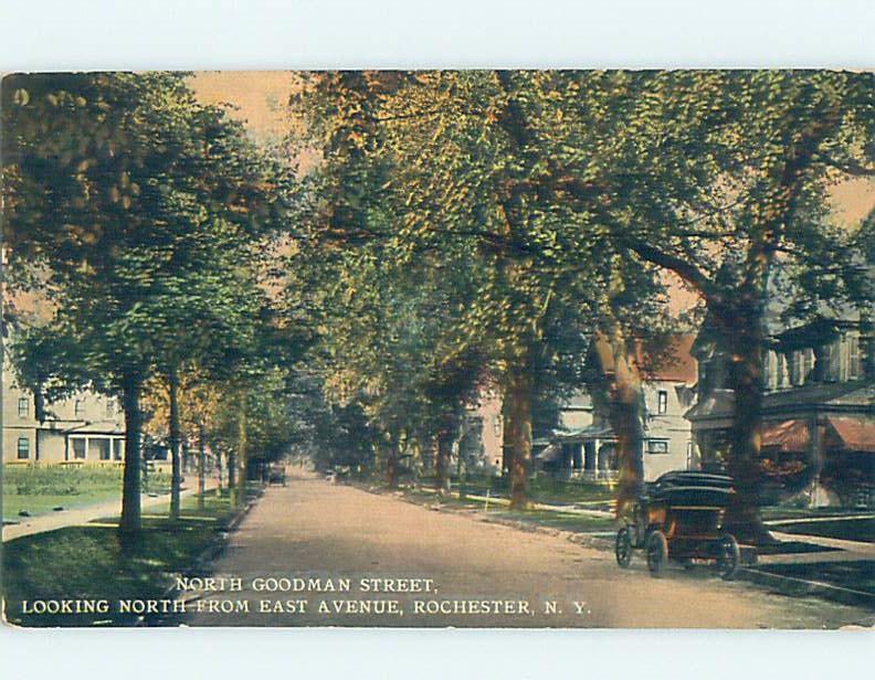 Divided-Back STREET SCENE Rochester New York NY F1327