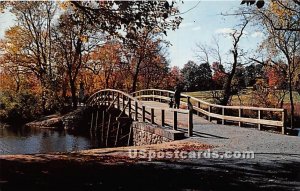 Old North Bridge - Concord, Massachusetts MA