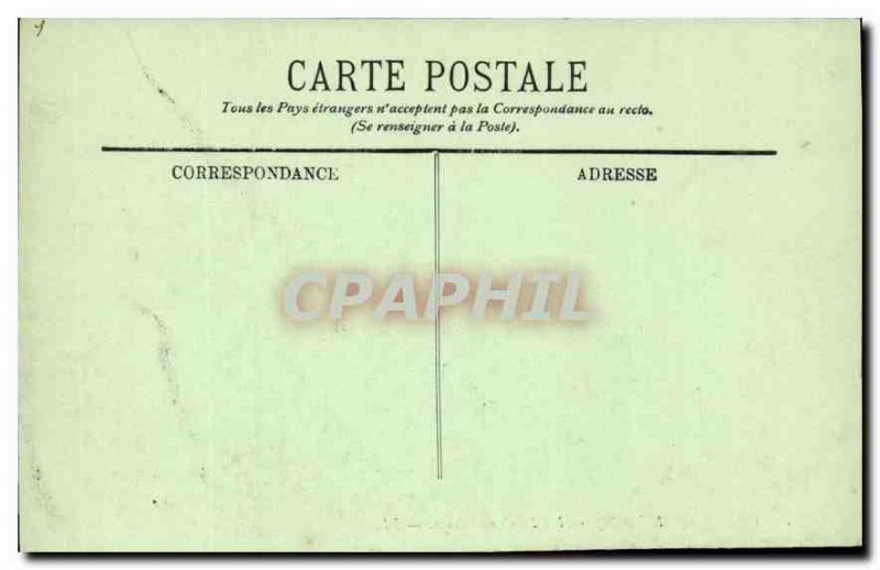 Postcard Old Carcassonne Cite Les Fosses external