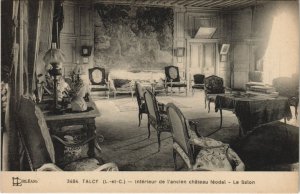 CPA TALCY - Interieur de l'ancien Chateau feodal - Le Salon (127791)