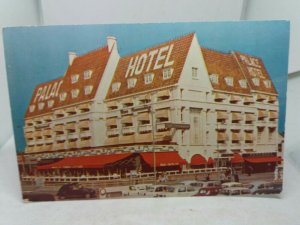 Vintage Postcard Front View Palace Hotel Miramar Noordwijk aan Zee Holland 1961