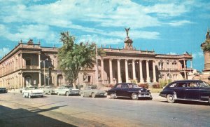 Vintage Postcard View of Palacio De Gobierno State Capitol Monterey NL Mexico