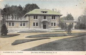 Durham New Hampshire~Dairy Building~Green Roof~c1910 Postcard