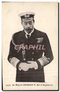 Old Postcard His majesty King George V d & # 39Angleterre
